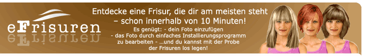 eFrisuren - Frisuren testen
